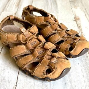 Women’s Sketchers Leather Sandals Size 8